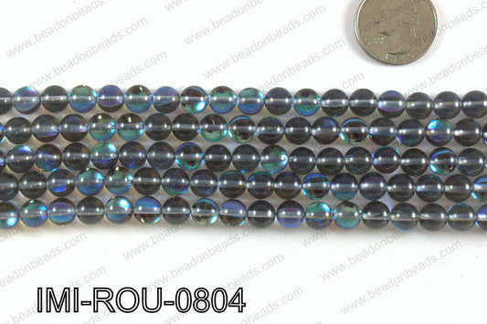 Imitation Labradorite 8mm IMI-ROU-0804