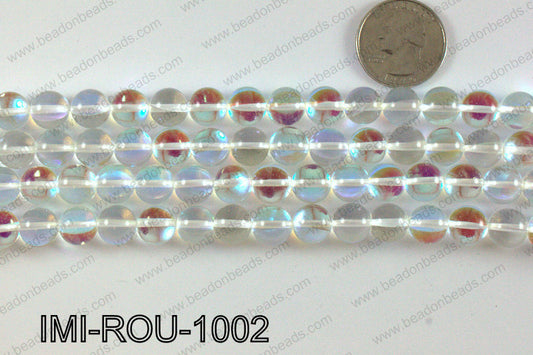 Imitation moonstone 10mm IMI-ROU-1002