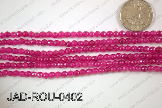 Jade Faceted Round 4mm JAD-ROU-0402