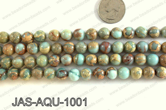 JASPER AQUA TERRA ROUND 10MM JAS-AQU-1001
