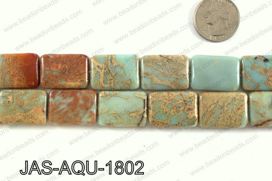 JASPER AQUA TERRA RECTANGLE 18 X25 MM JAS-AQU-1802