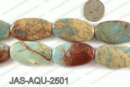 JASPER AQUA TERRA OVAL 25 X45 MM JAS-AQU-2501