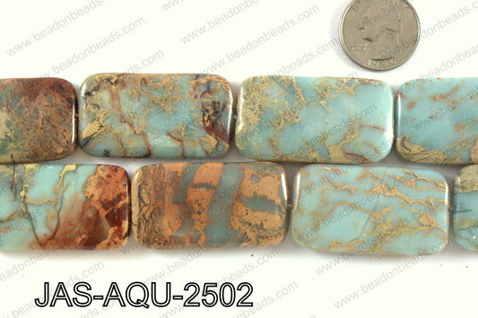 JASPER AQUA TERRA RECTANGLE 25 X45 MM JAS-AQU-2502