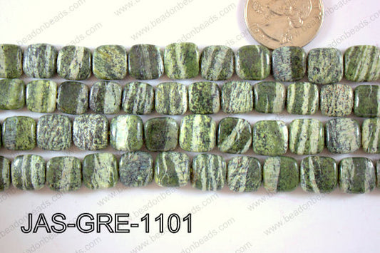 Jasper Green Square 11mm JAS-GRE-1101