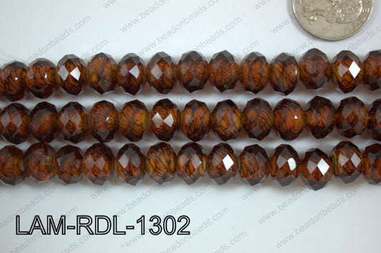 Lampwork Rondel 13mm LAM-RDL-1302