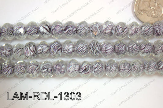 Lampwork Rondel 13mm LAM-RDL-1303