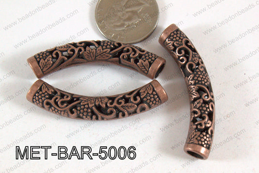 Metal Bar Copper 10X50mm MET-BAR-5006
