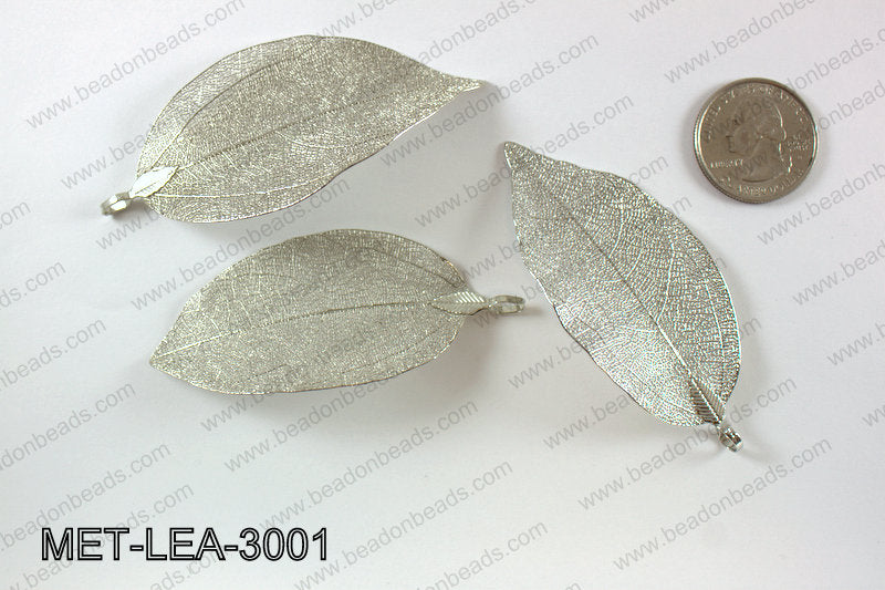 Electroplated copper leaf, 30x60mm MET-LEA-3001