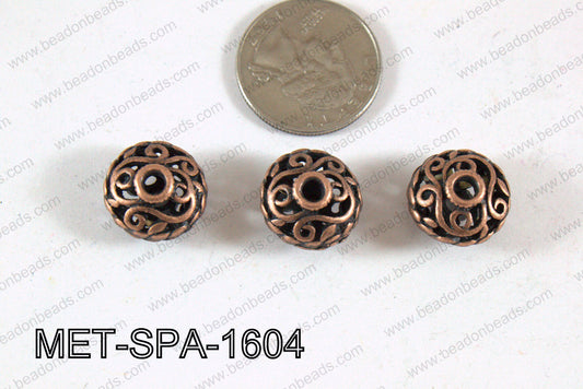 Filligree Spacer Copper 10x16mm MET-SPA-1604