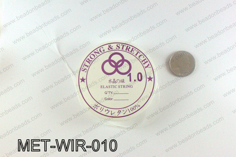 Strong and stretchy wire 1.0mm MET-WIR-010