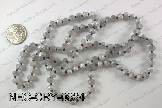 8mm crystal necklace NEC-CRY-0824