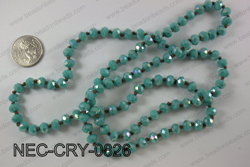 8mm crystal necklace NEC-CRY-0826