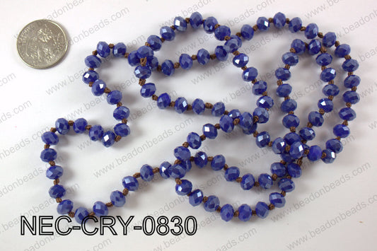 8mm crystal necklace NEC-CRY-0830