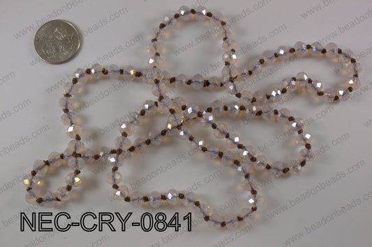8mm crystal necklace NEC-CRY-0841