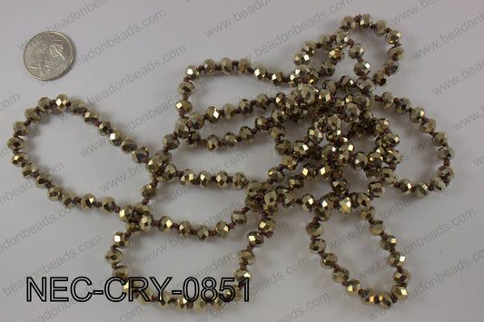 8mm crystal necklace NEC-CRY-0851