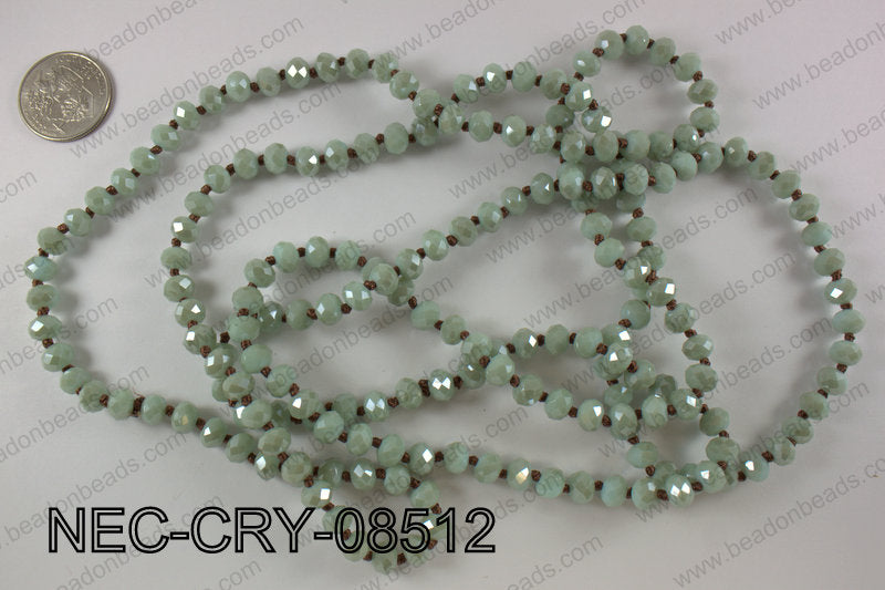 8mm crystal necklace NEC-CRY-08512
