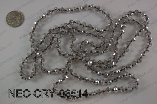 8mm crystal necklace NEC-CRY-08514