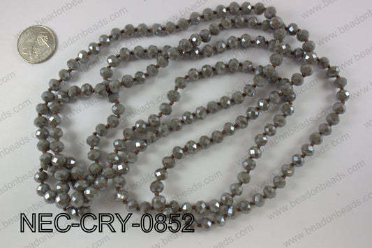 8mm crystal necklace NEC-CRY-0852