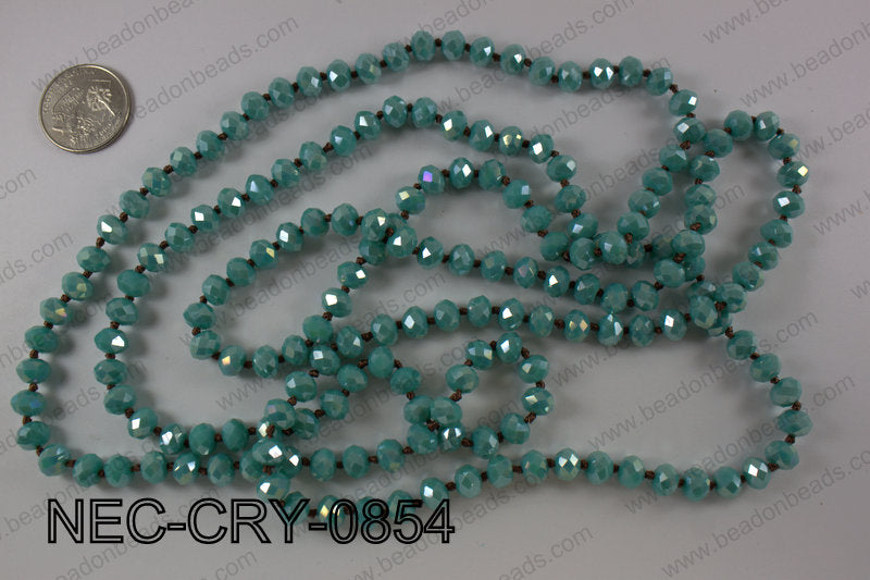 8mm crystal necklace NEC-CRY-0854