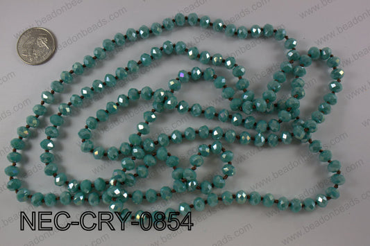 8mm crystal necklace NEC-CRY-0854