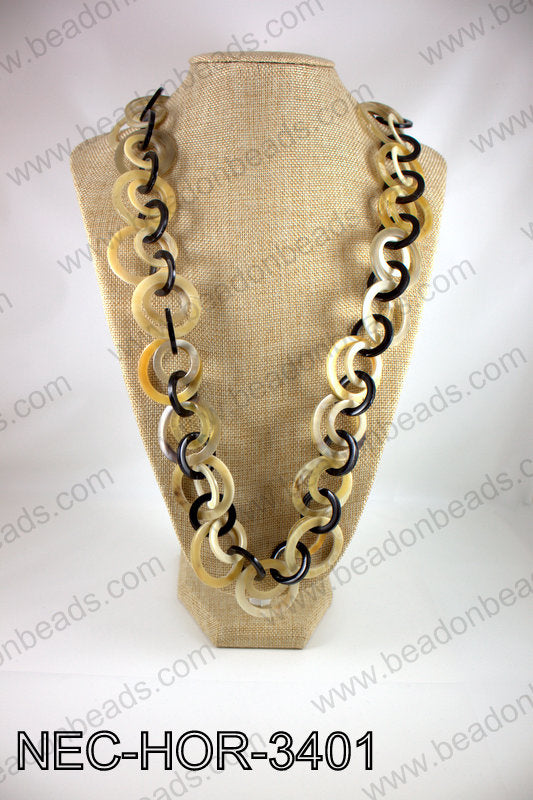 Horn necklace NEC-HOR-3401