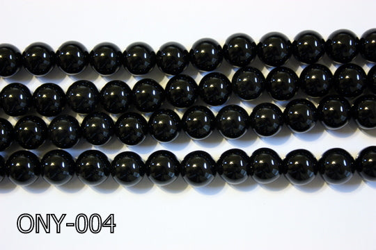 Black Onyx Round 10mm ONY-004