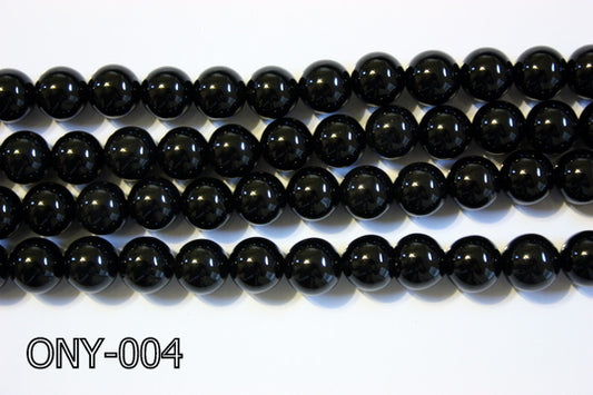 Black Onyx Round 10mm ONY-004
