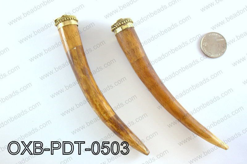 Ox Bone PendantOXB-PDT-0503