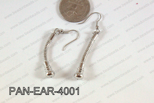 Pandora earring Silver 4x40mm PAN-EAR-4001