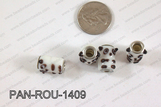 Pandora beads 14x10mm 5mm hole PAN-ROU-1409
