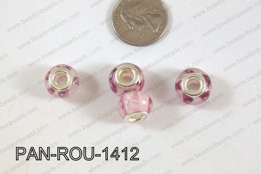 Pandora beads 14x10mm 5mm hole PAN-ROU-1412