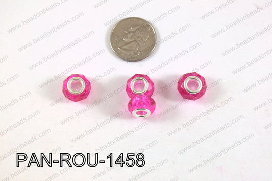 Pandora beads 14x9mm 5mm hole PAN-ROU-1458