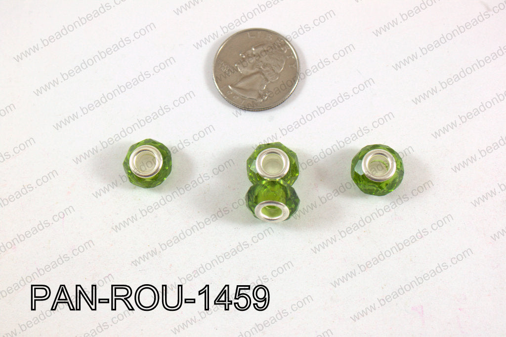 Pandora beads 14x9mm 5mm hole PAN-ROU-1459