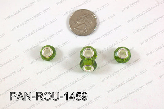 Pandora beads 14x9mm 5mm hole PAN-ROU-1459