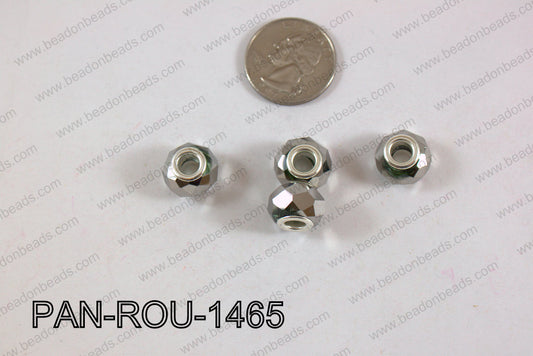 Pandora beads 14x9mm 5mm hole PAN-ROU-1465