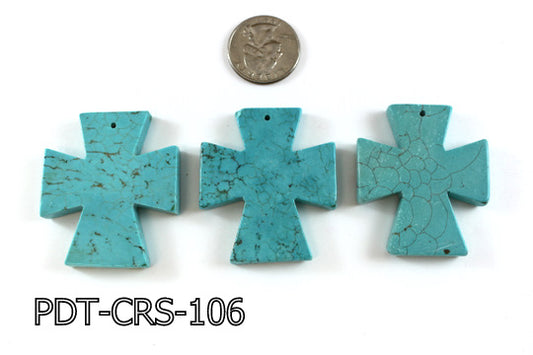 Cross Pendant 40x48mm PDT-CRS-106
