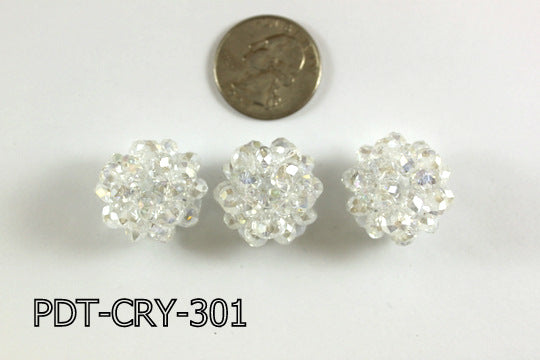 Crystal Ball Clear AB 22mm PDT-CRY-301