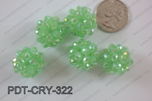 Crystal ball pendant 22mm PDT-CRY-322