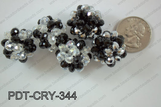 Crystal ball pendant 22mm PDT-CRY-344