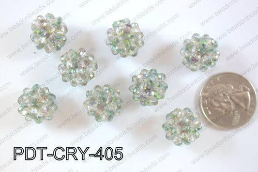Crystal ball pendant 16mm PDT-CRY-405
