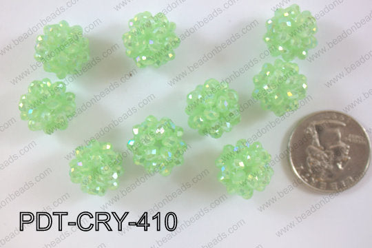 Crystal ball pendant 16mm PDT-CRY-410