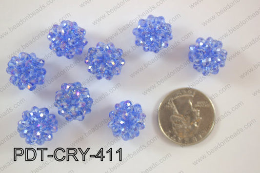 Crystal ball pendant 16mm PDT-CRY-411