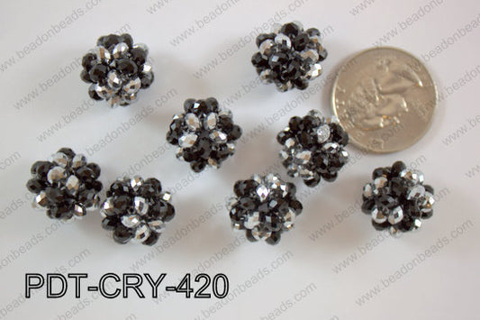 Crystal ball pendant 16mm PDT-CRY-420