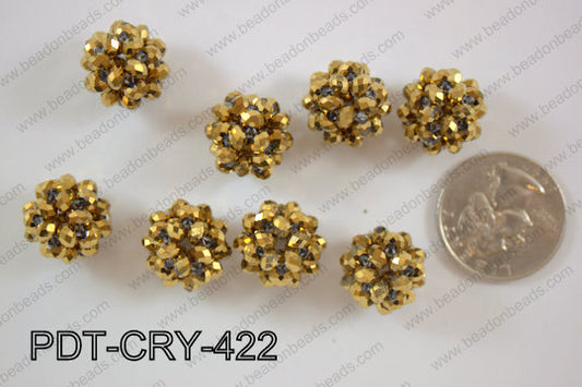Crystal ball pendant 16mm PDT-CRY-422