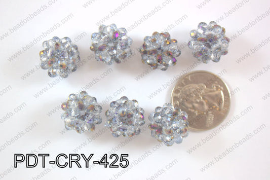 Crystal ball pendant 16mm PDT-CRY-425