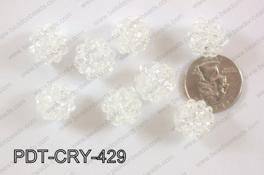 Crystal ball pendant 16mm PDT-CRY-429