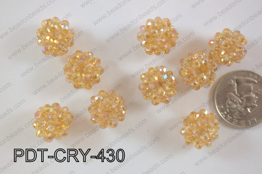 Crystal ball pendant 16mm PDT-CRY-430