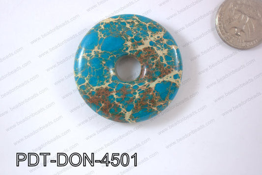 Variscite Pendant Donut 45mm PDT-DON-4501