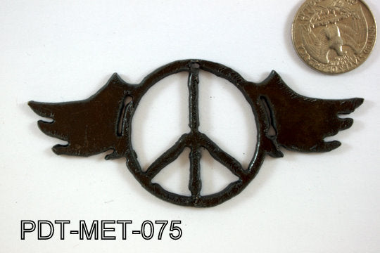 Rustic Metal Cutout Pendant PDT-MET-075