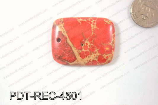 Variscite Pendant Rectangle 35x45mm PDT-REC-4501